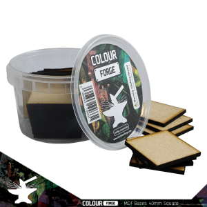 MDF Bases - 40mm Square (30) 1