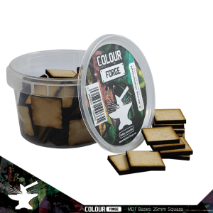 MDF Bases - 25mm Square (70) 1
