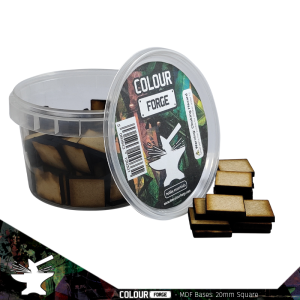 MDF Bases - 20mm Square (100) 1