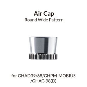 Round Wide Airbrush Air Cap 1