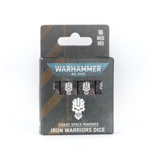 Warhammer 40000: Iron Warriors Dice 1