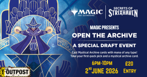 Ticket: MTG Enter The Archives Draft 1