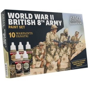 The Army Painter Historical: WWII British 8th Army Paint Set 1