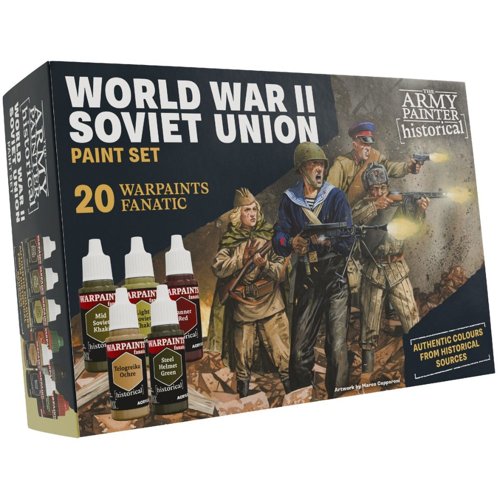 The Army Painter Historical: WWII Soviet Union Paint Set 1