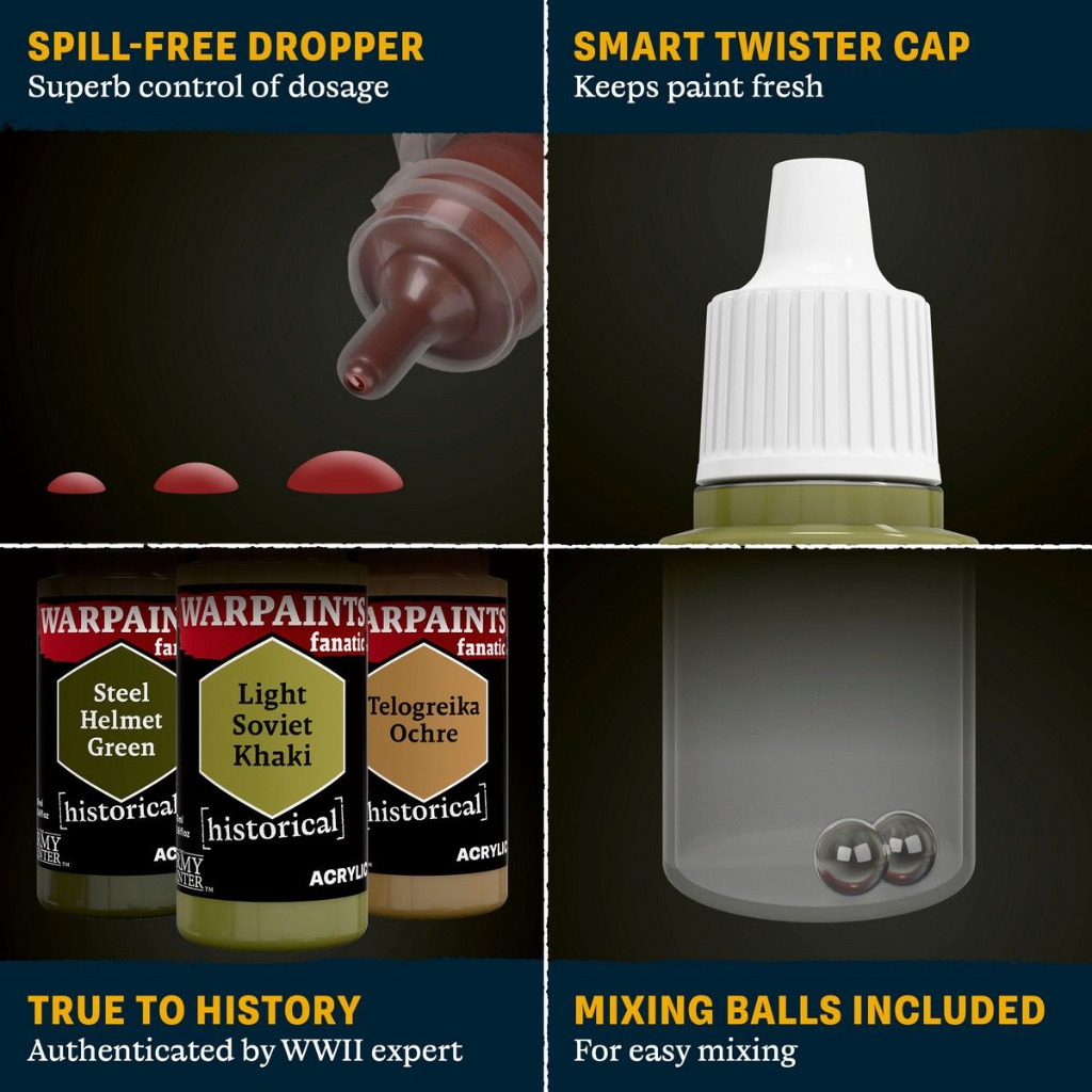 The Army Painter Historical: WWII Soviet Union Paint Set 4