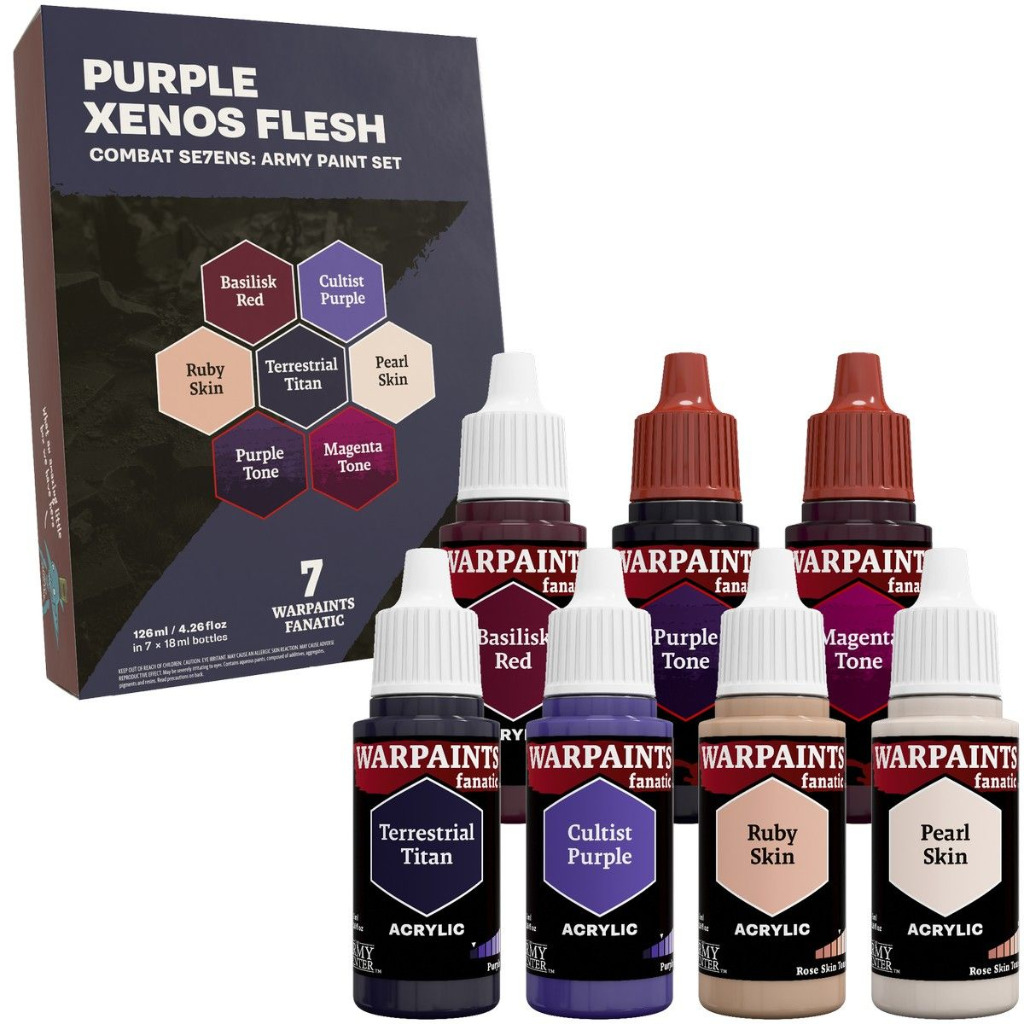 The Army Painter - Combat Se7ens: Purple Xenos Flesh 2