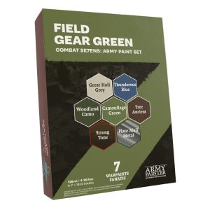 The Army Painter Combat Se7ens: Field Gear Green 1