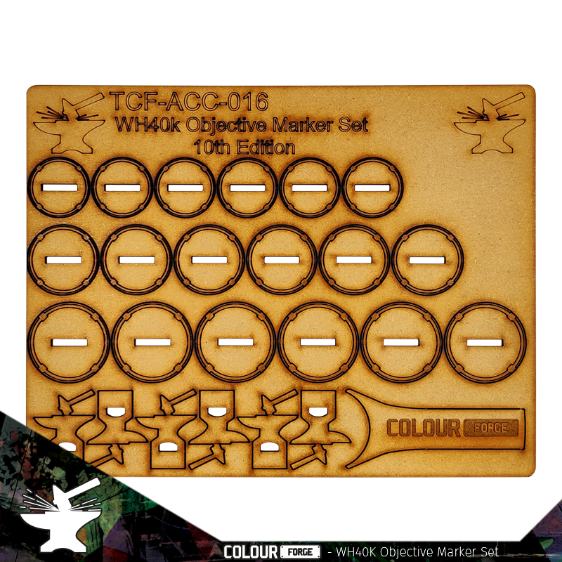 WH40k Objective Marker Set - 10th Edition 1