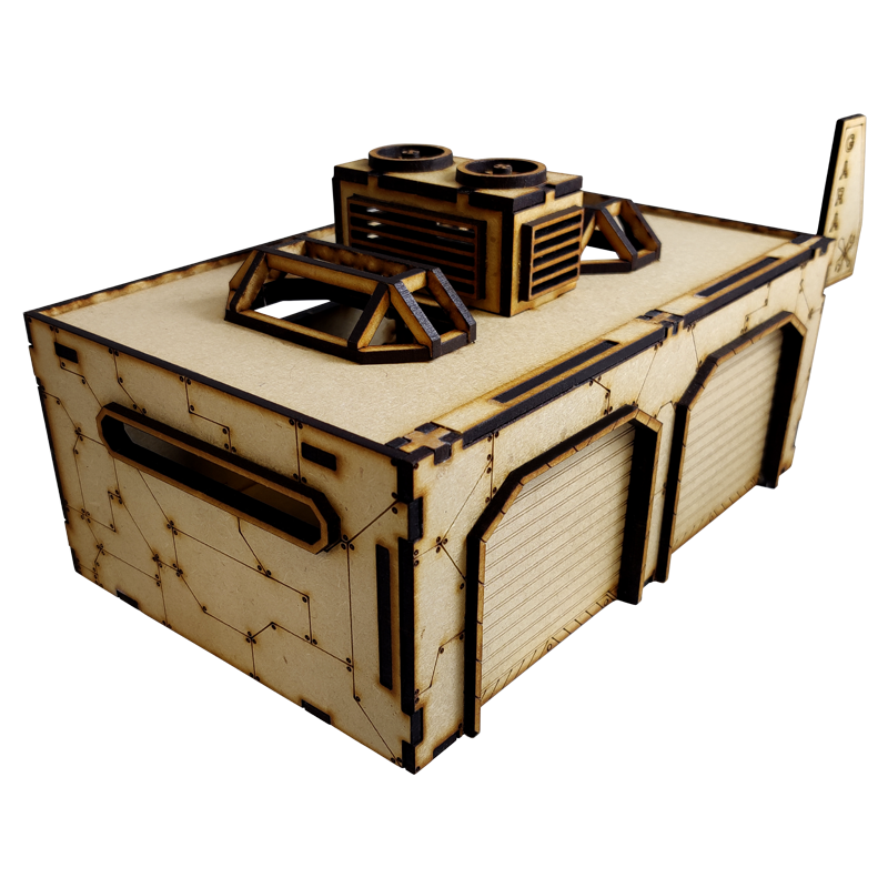 Sci-Fi Mech Garage 4