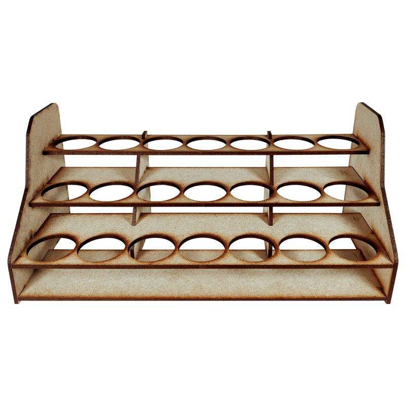 Compact Paint Rack (Citadel Sized Pots) 2