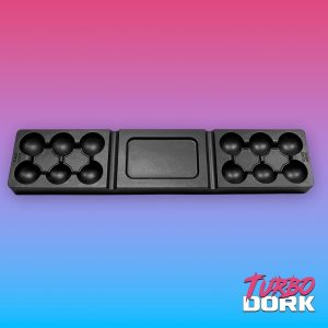 Turbo Dork: Large Black Non-Stick Silicone Dry Palette 1