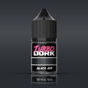 Turbo Dork: Black ICE Metallic Acrylic Paint 22ml Bottle 1