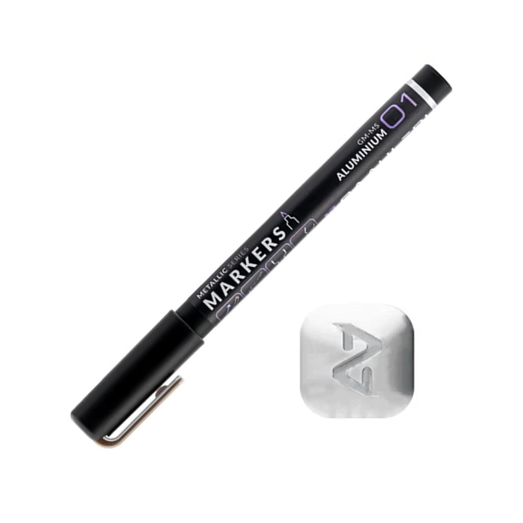 Metallic Series Markers - Aluminium 1
