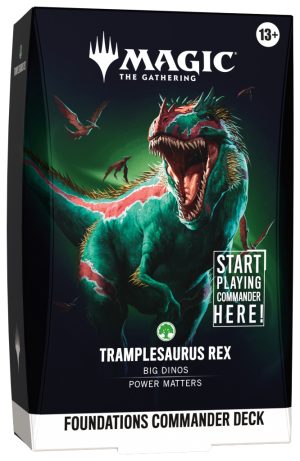 MTG: Foundations Starter Commander Deck - Tramplesaurus Rex 1