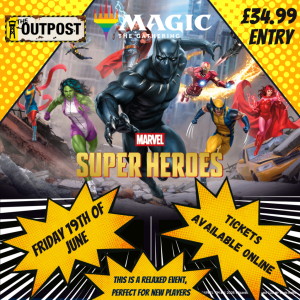 Ticket: MTG Marvel Super Heroes Prerelease 1