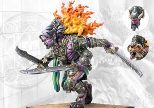 Sorcerer Kings: Rakshasa Bakasura with Swords 1