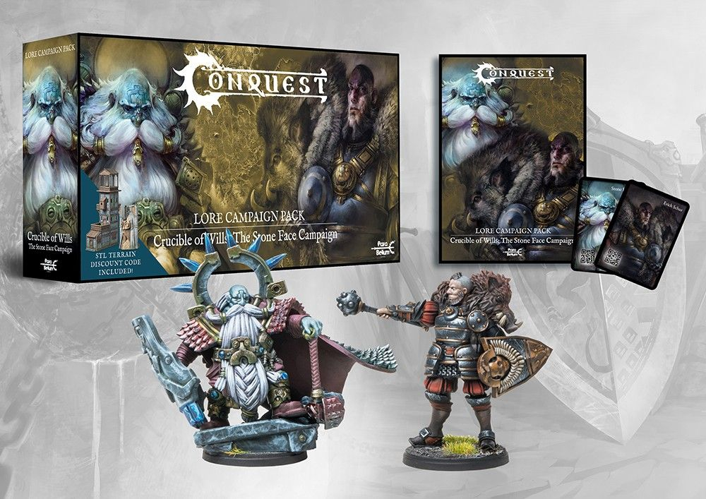 Lore Campaign Pack - Crucible of Wills: The Stone Face Campaign 2