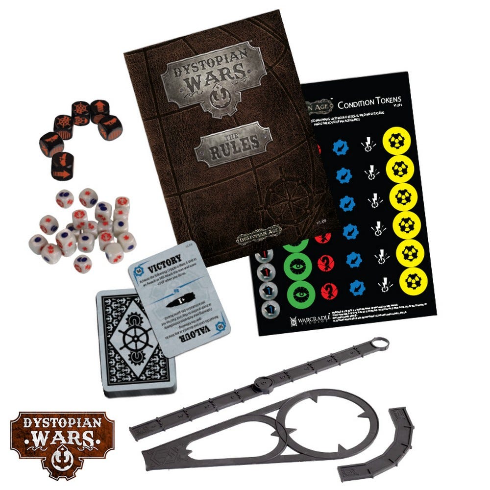 Dystopian Wars Rules & Gubbins Set - English 3