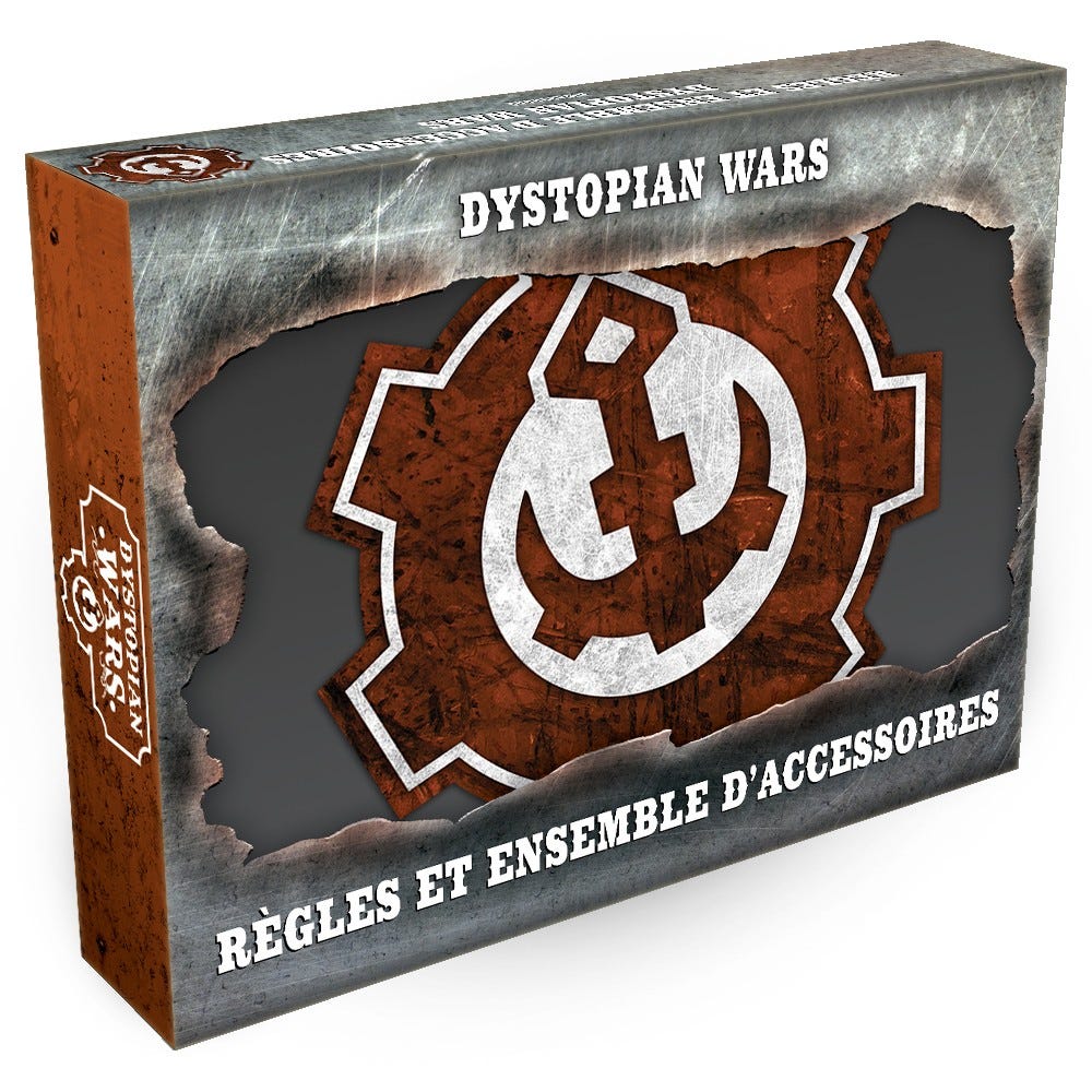 Dystopian Wars Rules & Gubbins Set - French 1