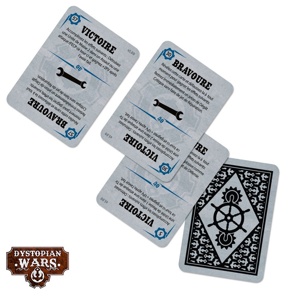 Dystopian Wars Rules & Gubbins Set - French 5