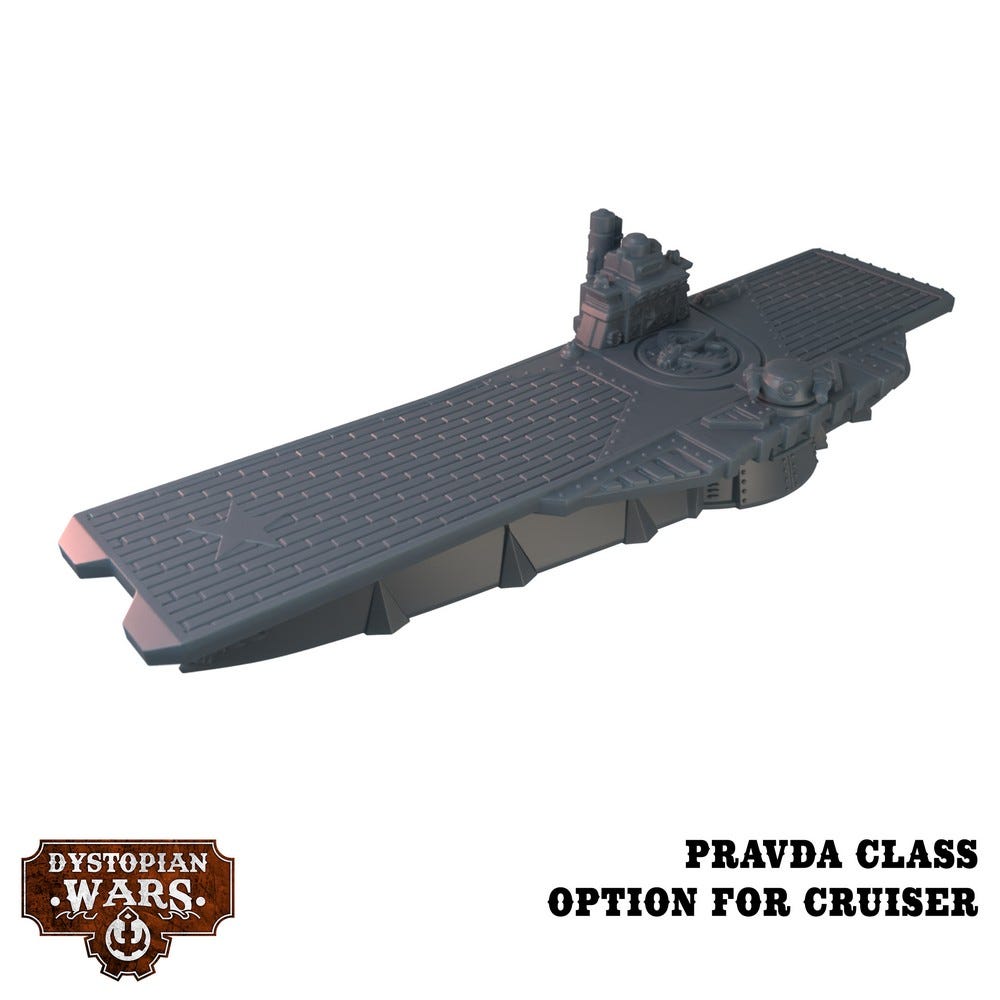 Dystopian Wars Mozhayski Battlefleet Set 3