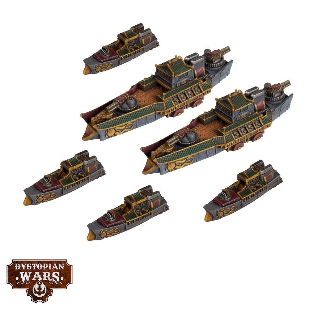Dystopian Wars Empire Frontline Squadrons 2