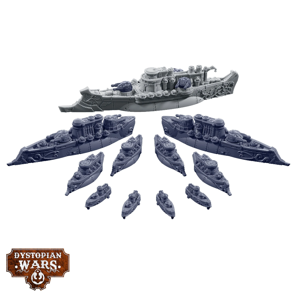 Mars Battlefleet Set 2