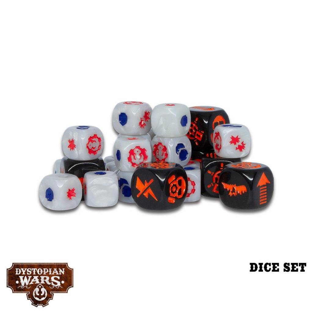 Dystopian Wars Dice Set 2