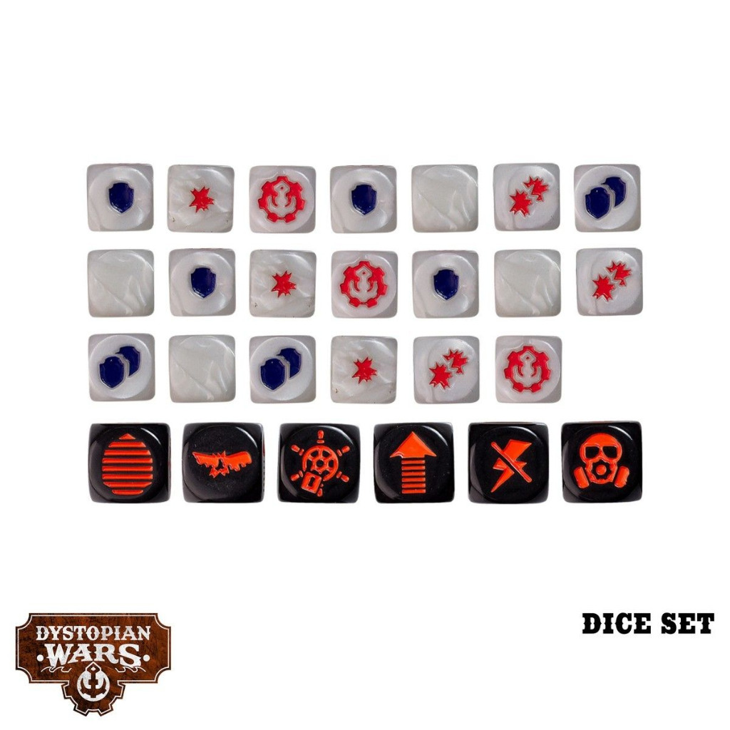 Dystopian Wars Dice Set 3