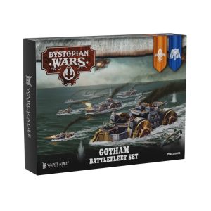 Dystopian Wars: Gotham Battlefleet Set 1