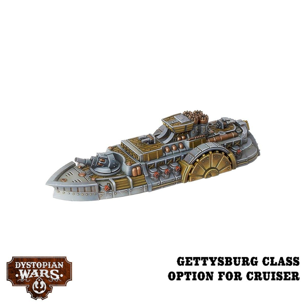 Dystopian Wars: Gotham Battlefleet Set 5