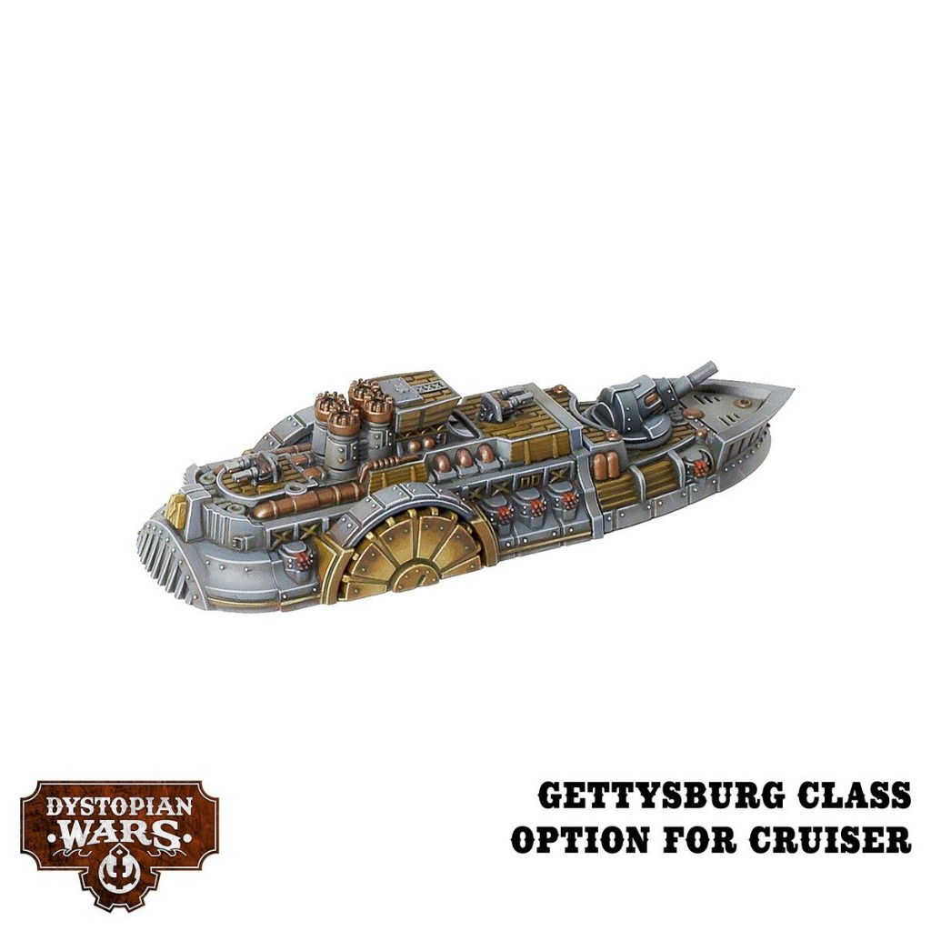 Dystopian Wars: Gotham Battlefleet Set 6
