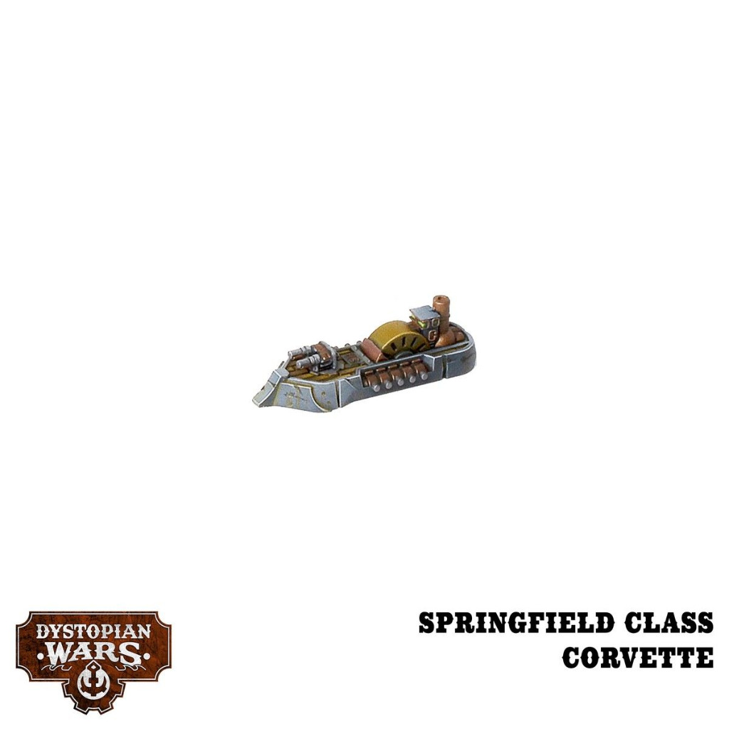 Dystopian Wars: Gotham Battlefleet Set 9