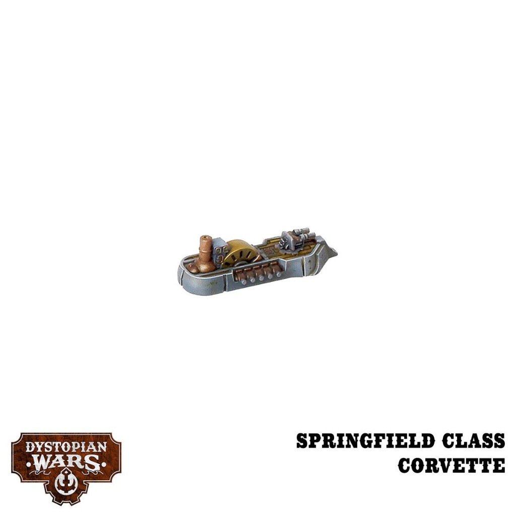Dystopian Wars: Gotham Battlefleet Set 10