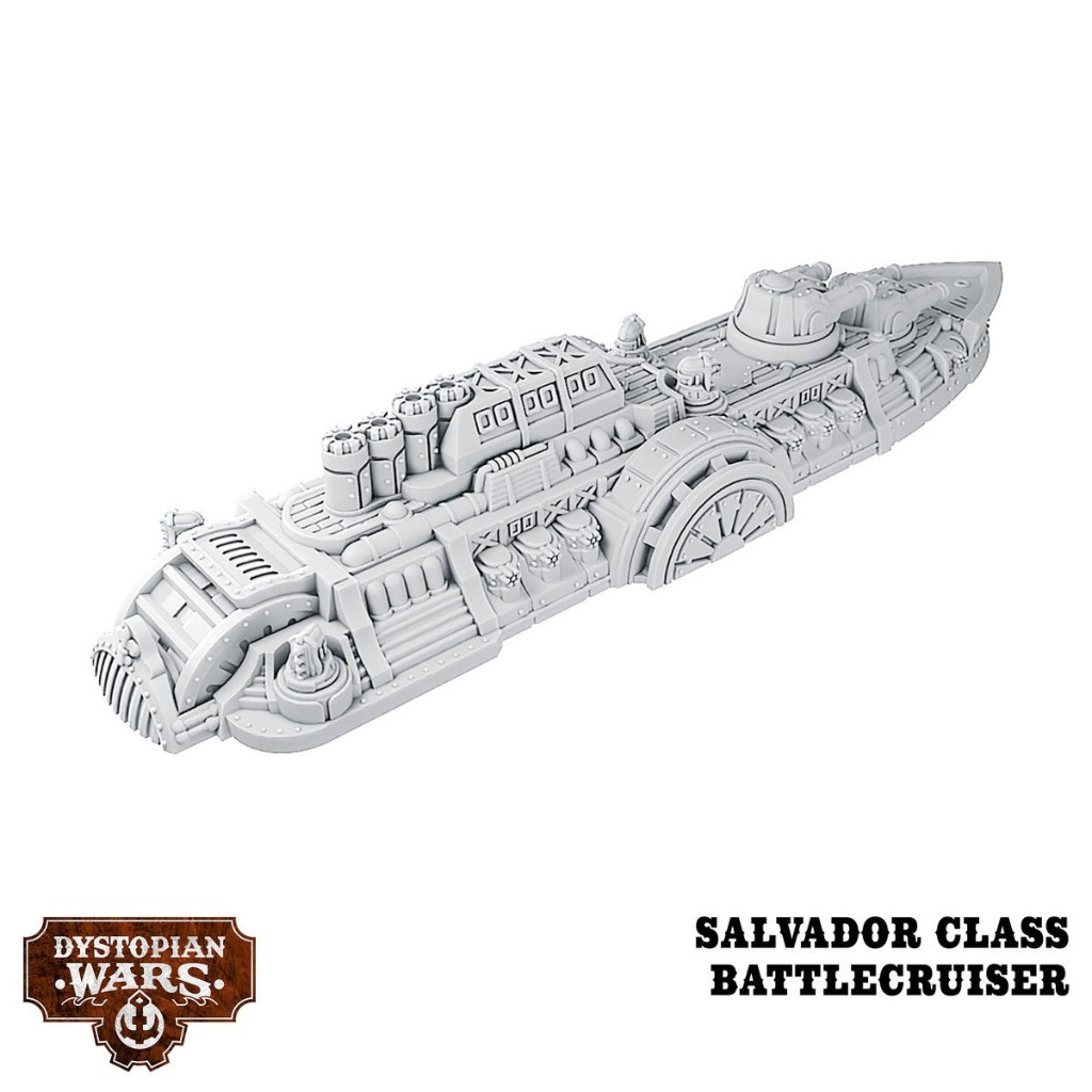 Dystopian Wars: Alliance Salvador Squadron 4