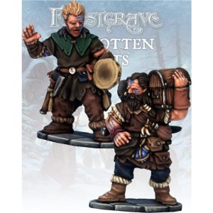 Barbarian Bard & Pack Mule 1