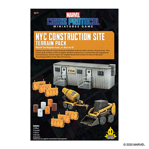 Marvel Crisis Protocol: NYC Construction Site Terrain Expansion 4