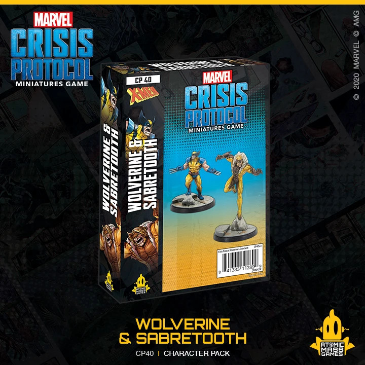 Marvel Crisis Protocol: Wolverine and Sabretooth 1
