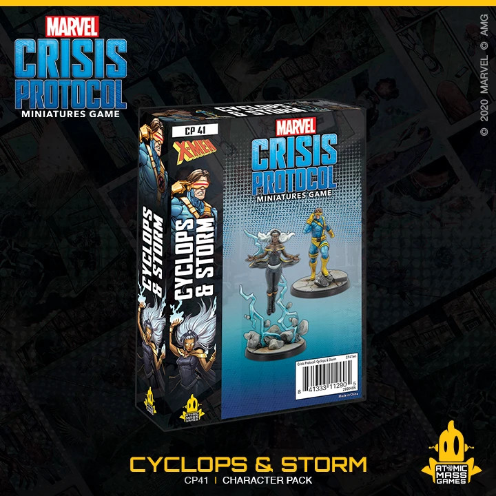 Marvel Crisis Protocol: Cyclops and Storm 1