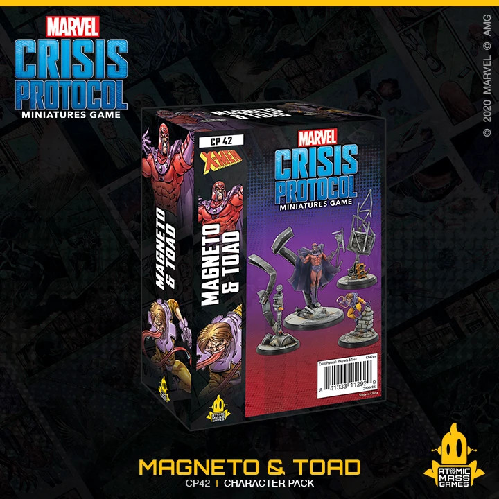 Marvel Crisis Protocol: Magneto and Toad 1