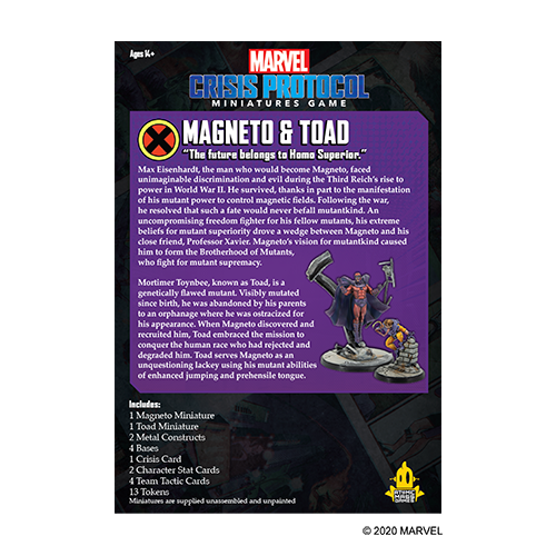 Marvel Crisis Protocol: Magneto and Toad 4