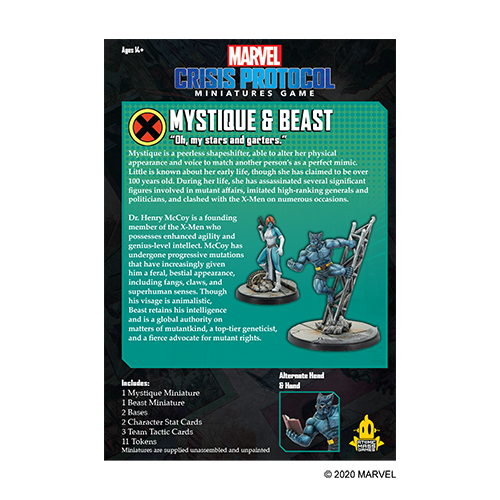 Marvel Crisis Protocol: Mystique and Beast 4