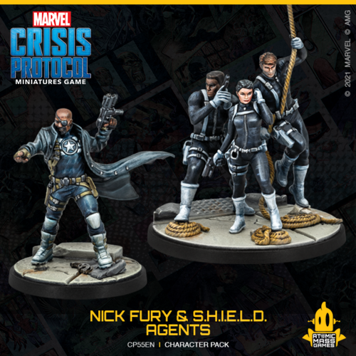 Marvel Crisis Protocol: Nick Fury & S.H.I.E.L.D. Agents 4