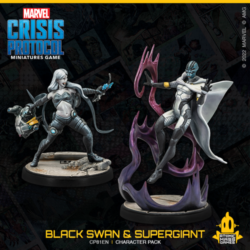 Marvel Crisis Protocol: Black Swan & Supergiant 4