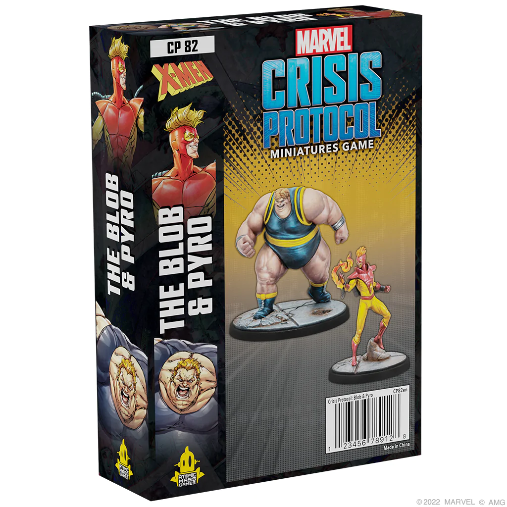 Marvel Crisis Protocol: The Blob & Pyro 1