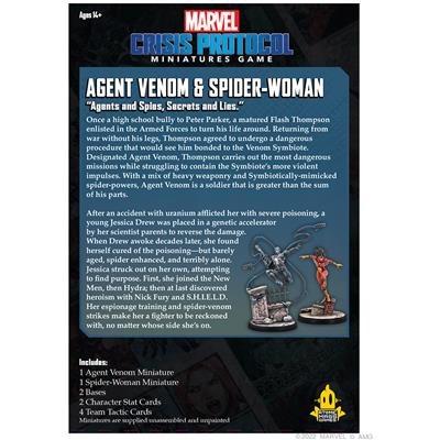 Marvel Crisis Protocol: Agent Venom & Spider Woman 2