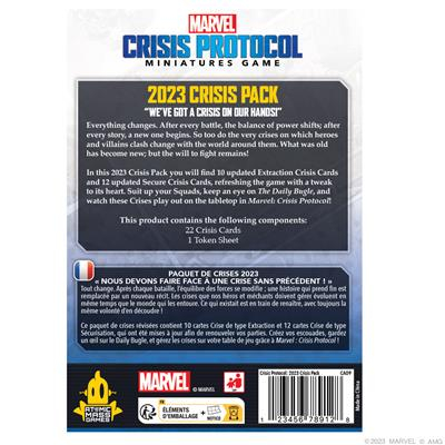 Marvel Crisis Protocol: 2023 Crisis Pack Update Cards 2