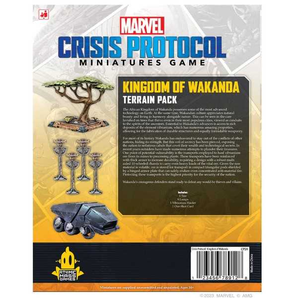 Marvel Crisis Protocol: Kingdom Of Wakanda Terrain Pack 2