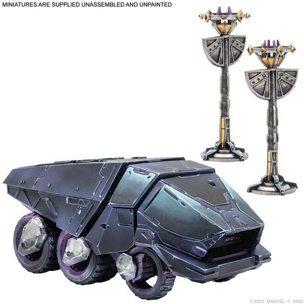 Marvel Crisis Protocol: Kingdom Of Wakanda Terrain Pack 3