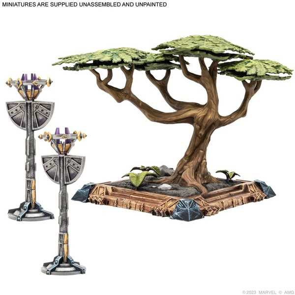 Marvel Crisis Protocol: Kingdom Of Wakanda Terrain Pack 4